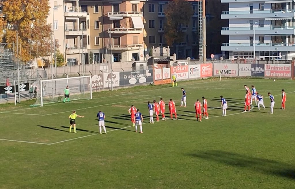 Calcio, Eccellenza: i due gol del Cuneo contro la Pro Dronero