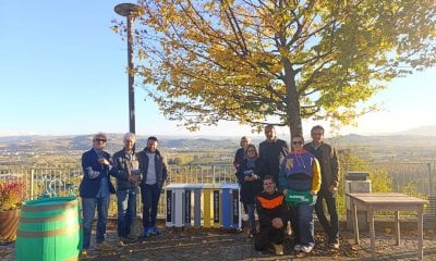 Alba: sul Belvedere a Scaparoni nuovi cassonetti in legno per la raccolta differenziata