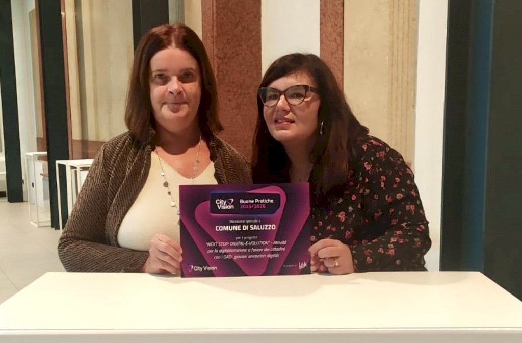 Una menzione speciale al Comune di Saluzzo per il supporto agli utenti