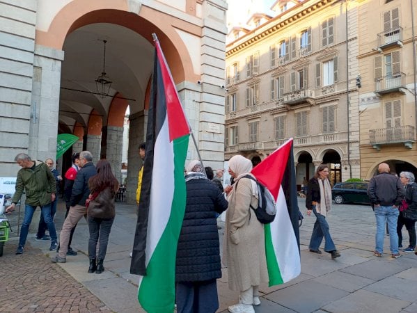 La polemica sul presidio pro Palestina