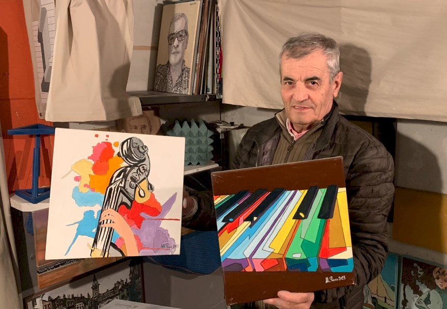 Mario Picco dona venti opere a Oasi Giovani