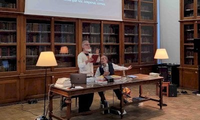 Uno spettacolo in biblioteca a Dronero