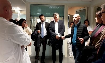 La Commissione sanità del Consiglio regionale in visita all'ospedale infantile di Alessandria