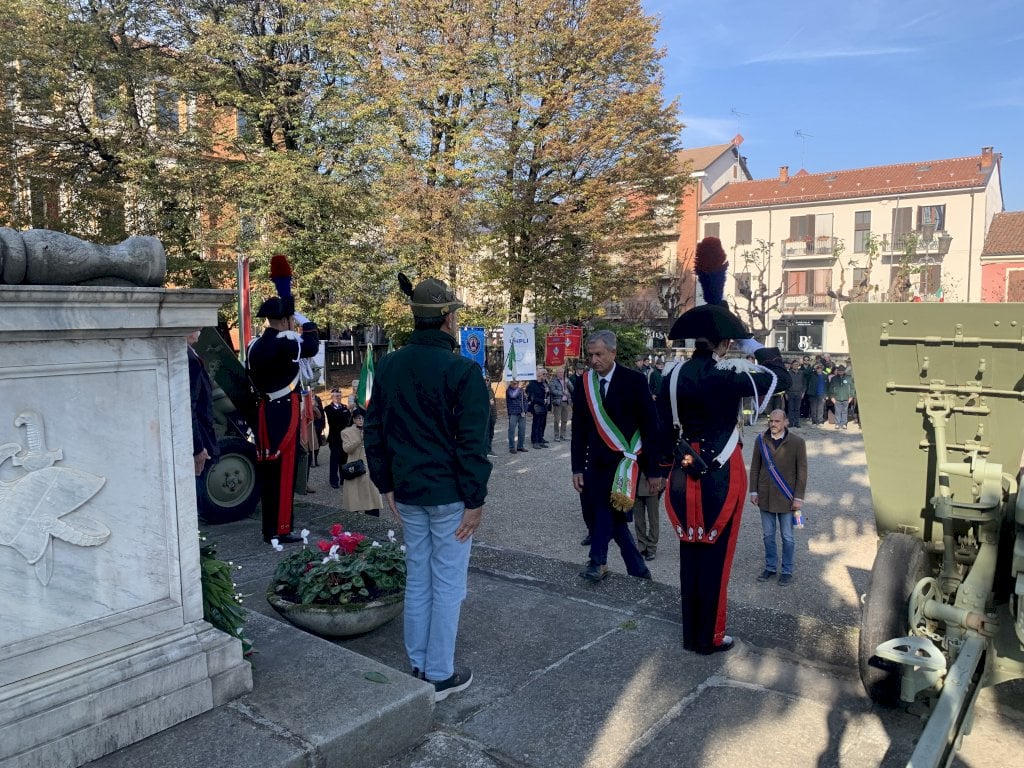 Savigliano commemora la Festa dell'Unità Nazionale e la Giornata delle Forze Armate