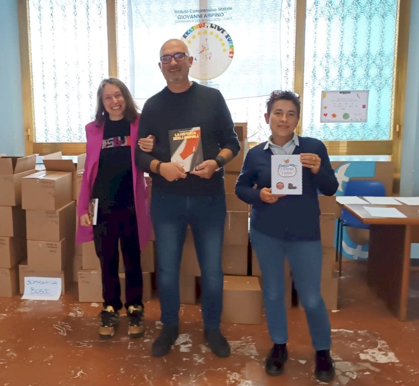 Un libro nuovo in regalo a ogni iscritto dell’IC Arpino di Sommariva del Bosco