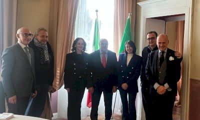 L'ambasciatore d'Algeria in visita allo stabilimento Inalpi di Moretta