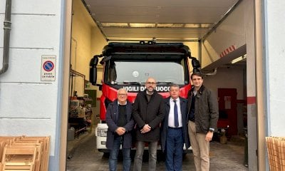 La Provincia in visita al Distaccamento dei Vigili del Fuoco Volontari di Dogliani