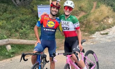 Elisa Longo Borghini e Jacopo Mosca raccontano il mestiere del ciclista al Monviso di Cuneo