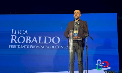 Il presidente della Provincia Robaldo alla convention di Confcommercio Cuneo