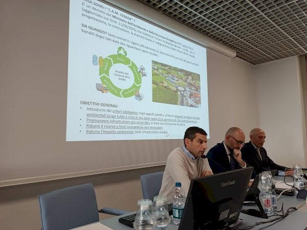 La presentazione del piano bitumature in Provincia