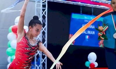 La cuneese Arianna Caliman continua a brillare nel panorama nazionale della ginnastica ritmica