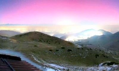 Anche in provincia di Cuneo lo spettacolo dell'aurora boreale