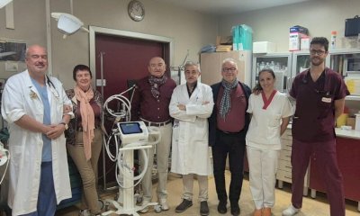 Mondovì, donato un ventilatore polmonare portatile all'ospedale