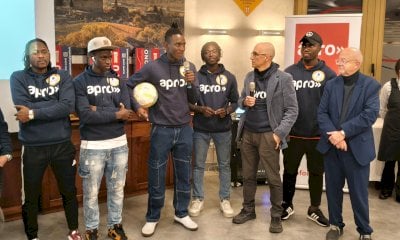 I Lions United festeggiano con Apro l’inizio della nuova stagione calcistica