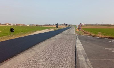 Lavori di bitumatura sulle strade provinciali a Fossano e Narzole