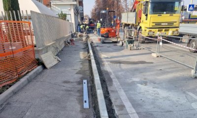 Alba: al via i lavori di rifacimento dei marciapiedi in piazza Prunotto