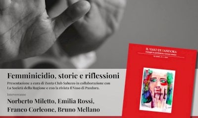 A Saluzzo la presentazione del nuovo numero monografico della rivista “Il Vaso di Pandora” sul femminicidio
