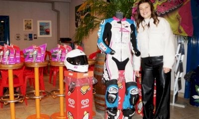 Festa a Busca per la pilota Arianna Barale