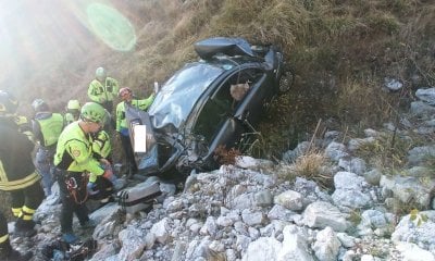 In un dirupo con l'auto, due feriti a Ormea