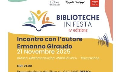 Roccavione, la Biblioteca “Italo Calvino” ospita Ermanno Giraudo per “Biblioteche in festa”
