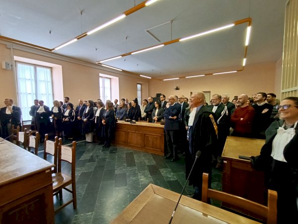 Il nuovo presidente del tribunale Mario Amato