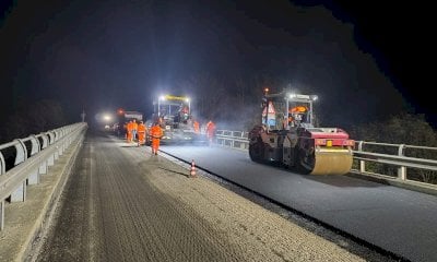 Intervento urgente sul cavalcaferrovia di Savigliano lungo la provinciale 7