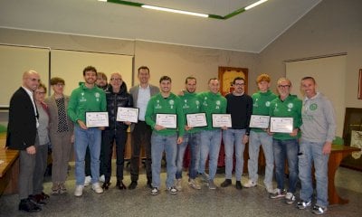 L’amministrazione comunale ha celebrato i successi della Polisportiva Cortemilia