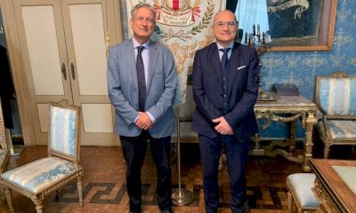 Savigliano, visita in Municipio del questore Grassi