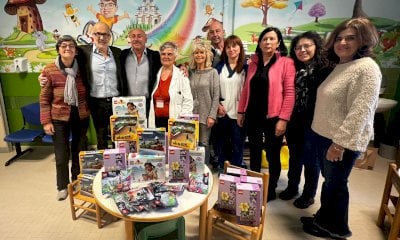 Lego in regalo alla Pediatria di Cuneo grazie a LILT