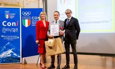Frabosa Sottana: Paolo Bruno premiato dal Coni per la Castagna d'Oro