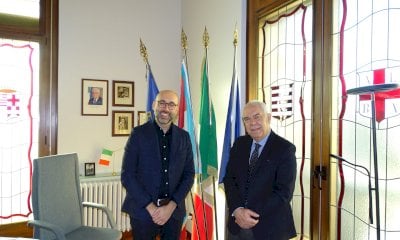Luca Robaldo ha accolto il nuovo presidente del Tribunale di Cuneo: 