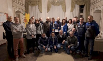 In Municipio le bocciofile buschesi e la premiazione del campione Thomas Rinaudo