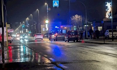 Donna investita da un'auto a San Chiaffredo