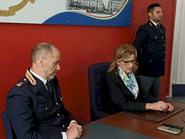 Il nuovo questore Rosanna Minucci