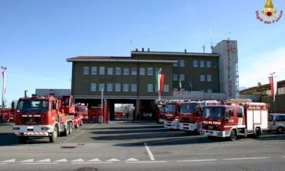 I Vigili del Fuoco celebrano Santa Barbara aprendo al pubblico il comando di Cuneo