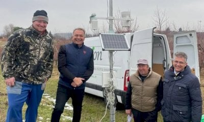Il Piemonte riferimento nel monitoraggio climatico in agricoltura. Posata la prima capannina meteo-climatica