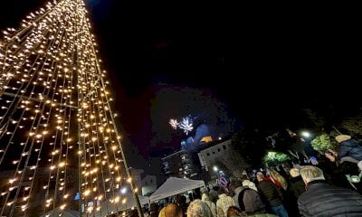 Manta celebra Santa Lucia ai piedi del castello