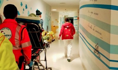 Tre bimbi malati in fuga da Gaza ricoverati al 