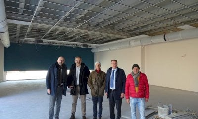Sopralluogo della Provincia al cantiere del nuovo “Guala” di Bra