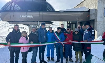 Inaugurata ad Artesina la nuova seggiovia sulla Turra