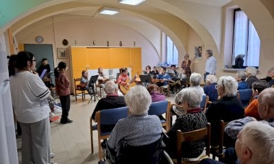 Busca, gli studenti dell'Istituto Carducci in visita alla Residenza SS. Annunziata