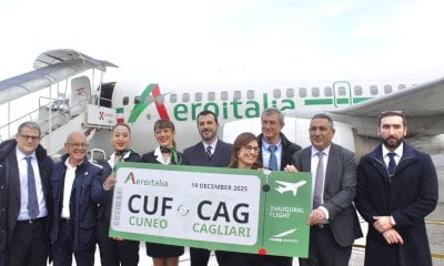 Cuneo ha di nuovo un collegamento aereo con Cagliari: 