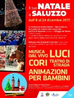 Il villaggio di Natale a Saluzzo