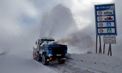 Riaperto al traffico il colle della Maddalena
