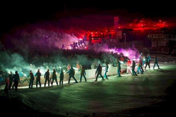 Il capodanno in piazza a Limone Piemonte