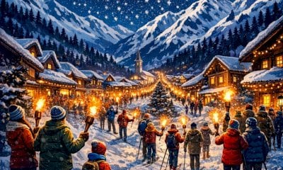 Tutto pronto ai Bagni di Vinadio per la tradizionale Fiaccolata notturna