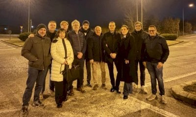 Sopralluogo della Provincia su interventi di manutenzione e sicurezza stradale nel Reparto di Alba