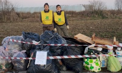 Bra, Puliamo il Mondo di fine anno: ripulita l’area tra strada Franca e strada Antica d’Alba