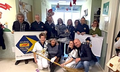 La Befana è atterrato anche nella Pediatria del 