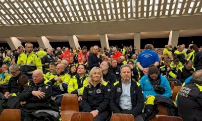 Anche la Protezione Civile del Piemonte all'udienza di fine Giubileo con il papa